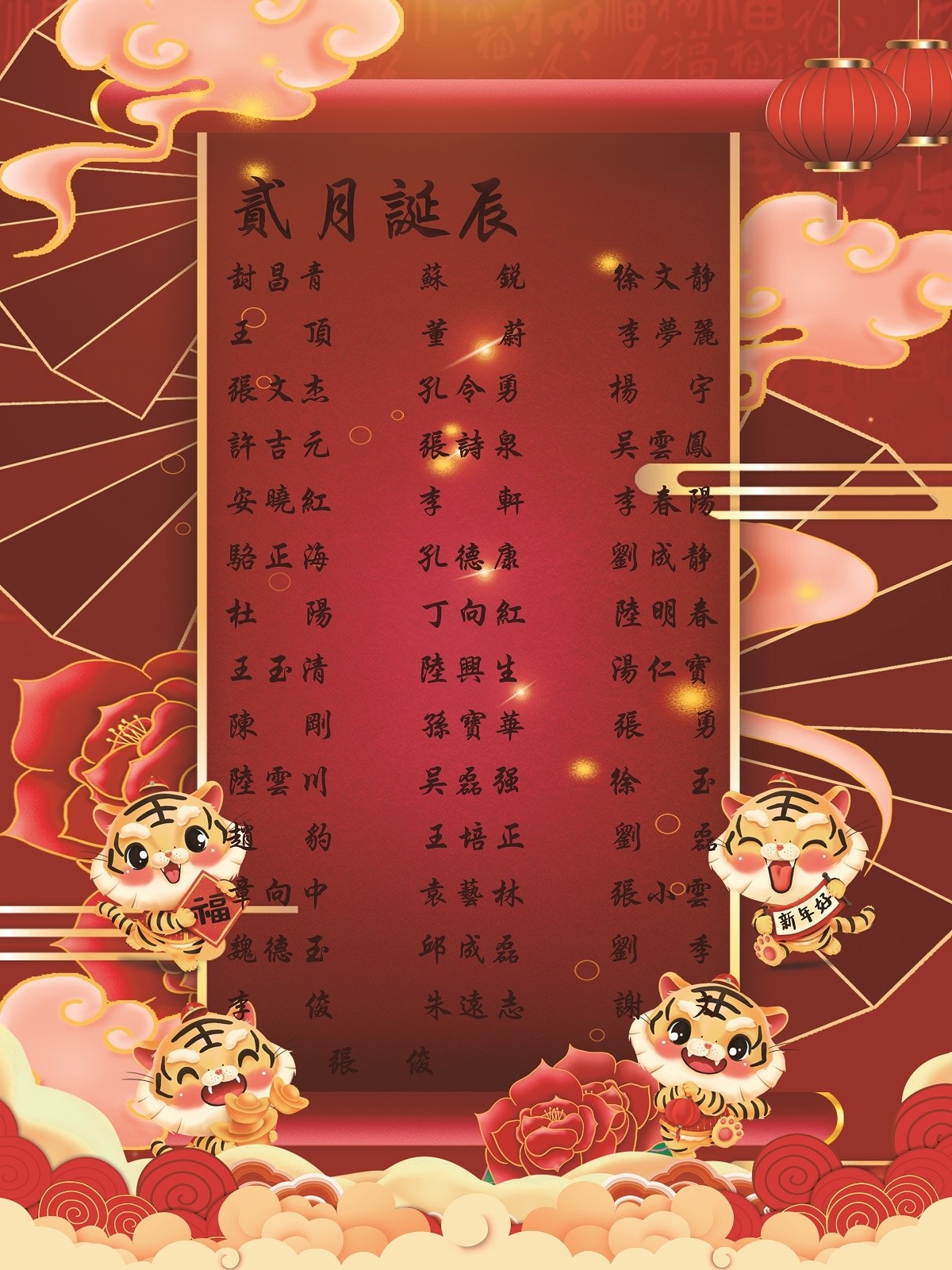 【生日祝?！抗ё?2月生日的員工生日快樂(lè)！